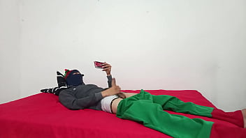 Step siblings fucking alone at home