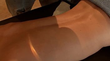 Sure enough she said she felt really sexy with a wad of jizz spewed right between her ass cheeks