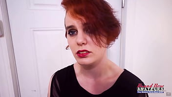 Busty redhead marla deepthroats a big dick and gets her twat deeply fucked