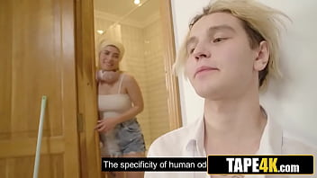 Small limp dick dude gets to fuck his girlfriend's horny mom