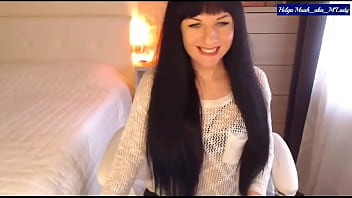 Little titty brunette helga muah partial strip & tease