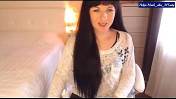 Little Titty Brunette Helga Muah Partial Strip & Tease thumbnail