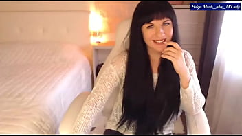 Little titty brunette helga muah partial strip & tease