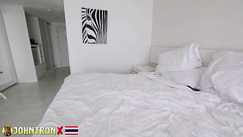 Johntronx watch how her big asian boobs and ass jiggle as i fuck her hard