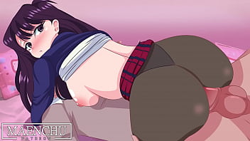 Komi san can't communicate or ride cock very long not her own fault