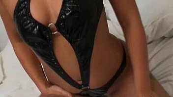 These tight green pvc panties really hug my pussy