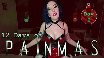 Day 6 12 days of painmas preview christmas cbt & pain play slave tasks by miss faith rae with bdsm instructions & femdom pov hd 1080p mp4