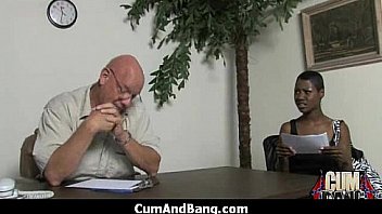 Black girl sucks many white cocks in redneck group 13