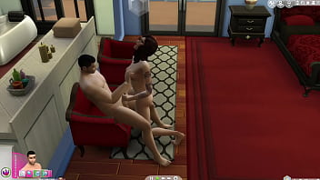 The sims gozando gostoso na punheta