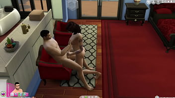 The sims gozando gostoso na punheta