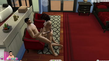 The sims gozando gostoso na punheta