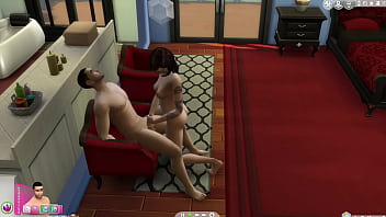 The sims gozando gostoso na punheta