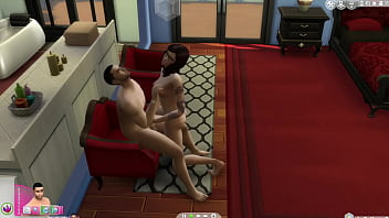 The sims gozando gostoso na punheta