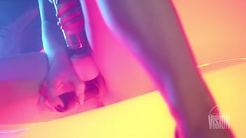 Moaning glow luna luxxx