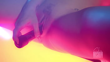 Moaning glow luna luxxx