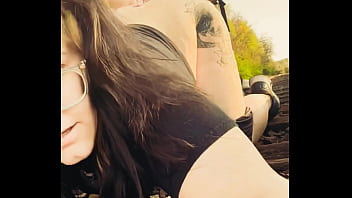 Rubynalexfantasy ruby gets railed on the railroad