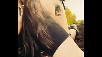 Rubynalexfantasy ruby gets railed on the railroad