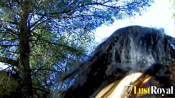 Lola vinci a big slut with firm and velvety breasts is satisfied by a hard cock