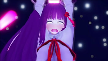 Girl goes dildo riding and dancing