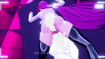 Girl goes dildo riding and dancing