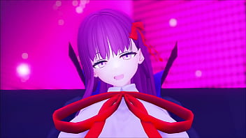 Girl goes dildo riding and dancing