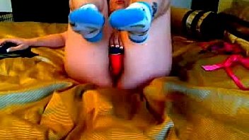 Sexy Destiny Socks & Dildo Play Honeyoncamcom thumbnail