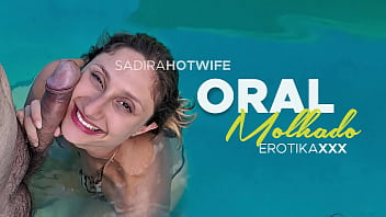 Sadi hotwife and gozador 19 cumshot in the pool at boate lux cachoeirinha rs