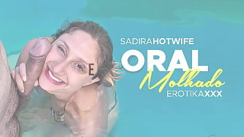 Sadi hotwife and gozador 19 cumshot in the pool at boate lux cachoeirinha rs