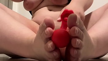 Let me give you a special massage with my feet