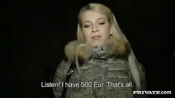 Sexy czech karol craves cock and cash