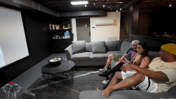 Our roomie can't get any dick