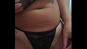 X woman in sexy lingerie and perfect ass gets fucked on the sofa