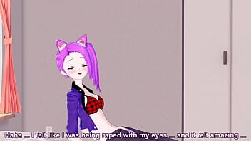 Vtuber rubs her clit after stream ends