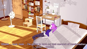 Vtuber rubs her clit after stream ends