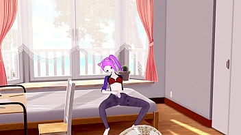 Vtuber rubs her clit after stream ends