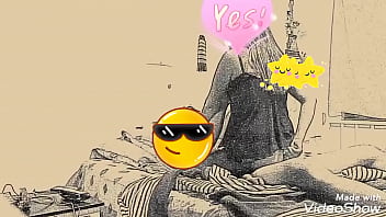 Lo seduce montandolo con lenceria