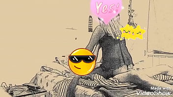 Lo seduce montandolo con lenceria