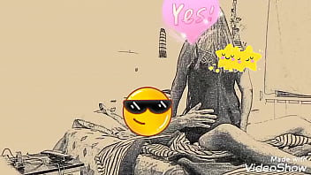 Lo seduce montandolo con lenceria