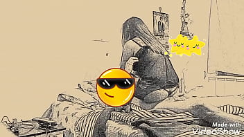 Lo seduce montandolo con lenceria