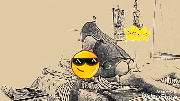 Lo seduce montandolo con lenceria