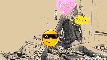 Lo seduce montandolo con lenceria