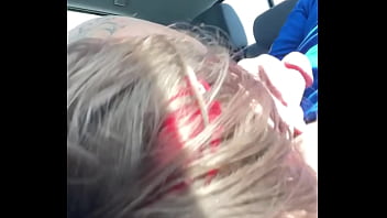 Real homemade video of a streetwalker rubbing dick & cum on her face after a long blowjob