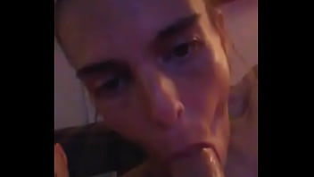 Another girl trying to deep throat me