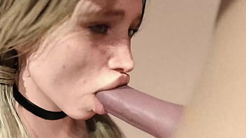 Big white dick blowjob blond girl Big white dick blowjob blond girl