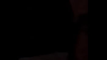 Wife destroying husbands ass with strap on