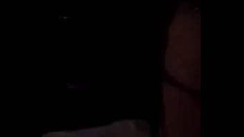 Wife destroying husbands ass with strap on