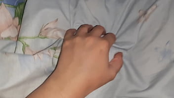 Hot Lesbian Threesome Under The Blanket thumbnail