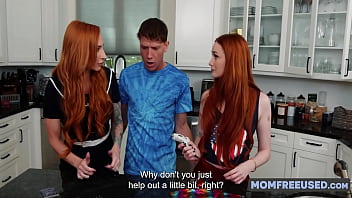 Scarlett and stepmom get crafty with glue guns and naughty lessons