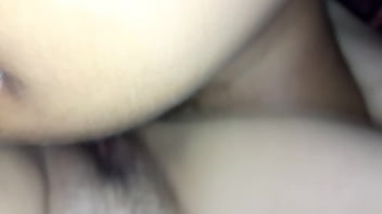 Latina takes bbc camera just misses cum shot