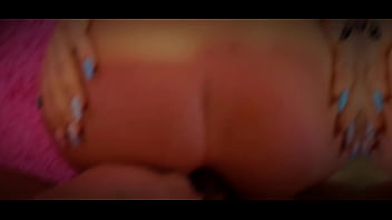 Young doll fucked hard in the ass and final cumshot on feet